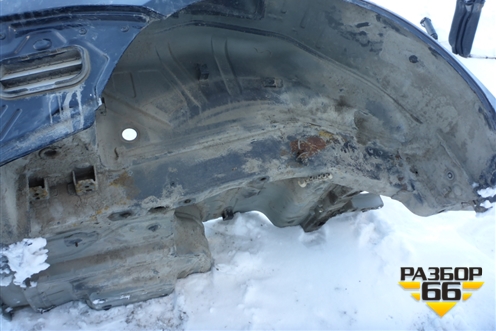 Крыло заднее правое для Volkswagen Touareg c 2002-2010г (Туарег)