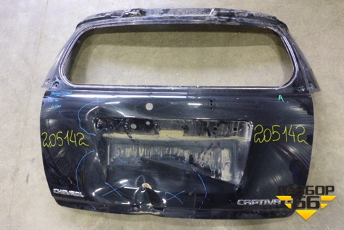 Дверь багажника без стекла для Chevrolet Captiva с 2006-2011г