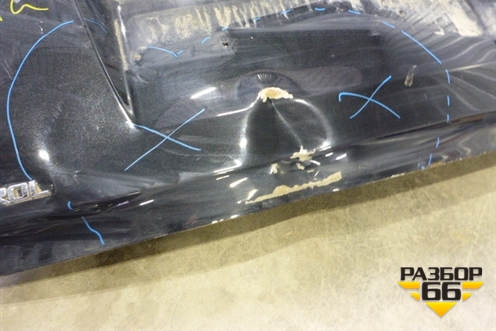 Дверь багажника без стекла для Chevrolet Captiva с 2006-2011г