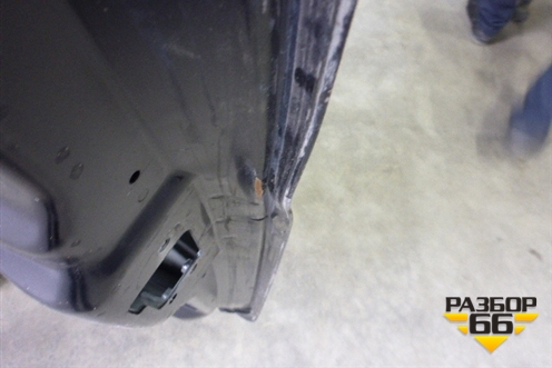 Дверь багажника без стекла для Chevrolet Captiva с 2006-2011г