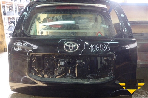 Дверь багажника без стекла (до 2013г) (6700560F50) для Toyota Land Cruiser Prado(150) с 2009г