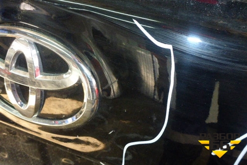 Дверь багажника без стекла (до 2013г) (6700560F50) для Toyota Land Cruiser Prado(150) с 2009г