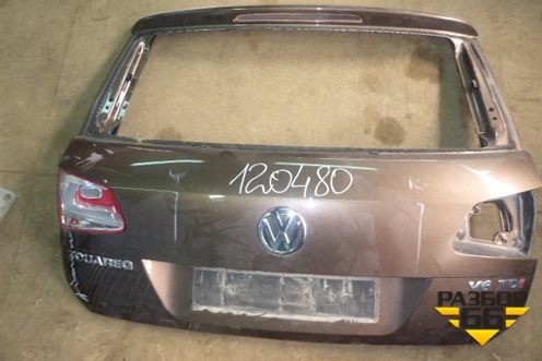 Дверь багажника без стекла (7P6827025B) для Volkswagen Touareg с 2010-2018г