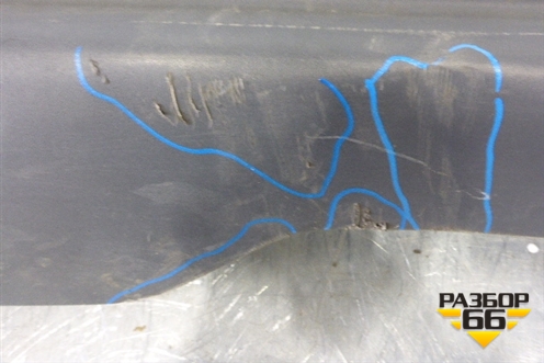 Накладка кабины правая  (продолжение кабины) (20530083) для Volvo TRUCK FH с 2002-2008г (ФШ) Накладка кабины правая  (продолжение кабины) (20530083) для Volvo TRUCK FH с 2002-2008г (ФШ)