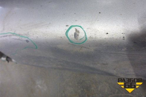Накладка на порог наружная левая для Subaru Forester (Sg5-9) с 2002-2007г