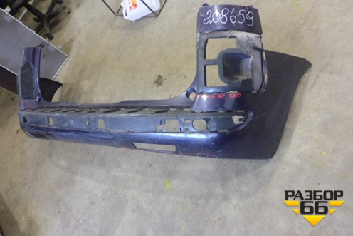 Бампер задний для Citroen C4 Picasso c 2006-2014г