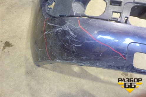Бампер задний для Citroen C4 Picasso c 2006-2014г