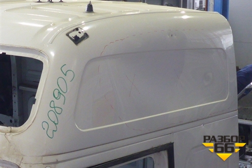 Крыша не под люк для Volvo TRUCK FH с 2002-2008г (ФШ)