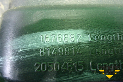 Воздухозаборник наружный  (850мм) (1676682) для Volvo TRUCK FH с 2002-2008г (ФШ)