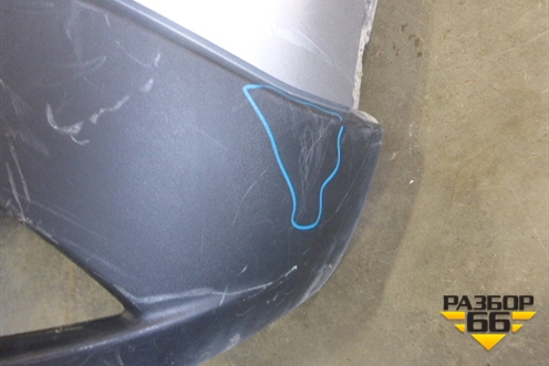 Бампер задний (под парктроник) (KD4750221) для Mazda CX 5 с 2012-2016г (СХ5)