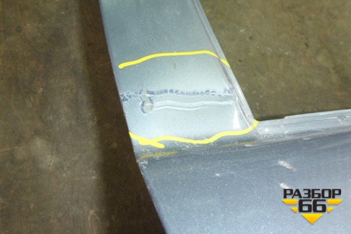Дверь задняя правая (седан=хетчбэк) (0124514) для Opel Astra G 1998-2005г