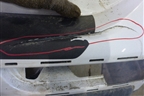 Бампер задний (до 2015г под накладку) (5410C161ZZ) для Mitsubishi Outlander с 2012-2024г