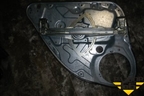 Стеклоподъёмник механический задний правый для Ford Focus 2 с 2005-2008г