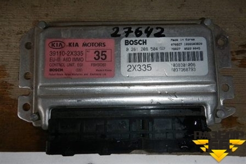 Блок управления двигателем (1.6л МКПП) (391102X335) для Kia Spectra с 2001г