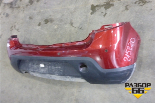 Бампер задний (StepWay под парктроник) (8200911893) для Renault Sandero с 2009-2014г