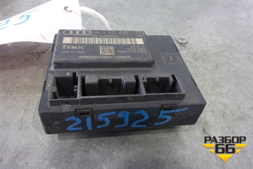 Блок комфорта (задней левой двери) (4L0907290) для Audi Q7 c 2005-2015г