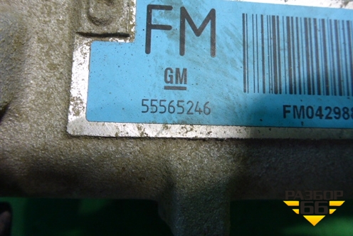 Коллектор впускной (1.6л A16LET) (55564546) для Opel Astra J с 2009г