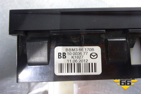 Переключатель корректора фар (BBM366170B) для Mazda Mazda 3 (BL) с 2009-2013г