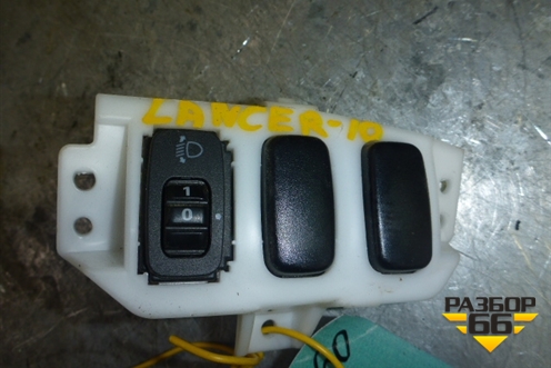 Переключатель корректора фар для Mitsubishi Lancer-X с 2007г