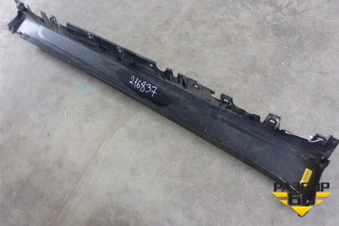Накладка на порог наружная левая (новая) (51177294375) для BMW X5 F15 с 2013г (Х5 Ф15)