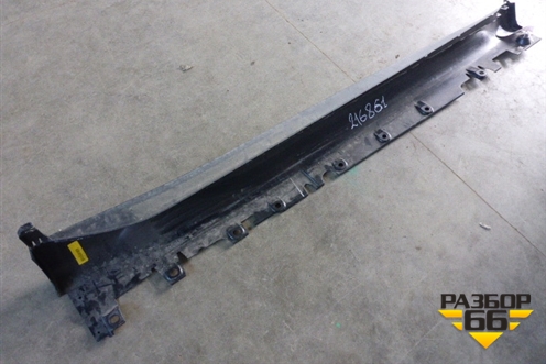 Накладка на порог наружная левая (51777319853) для BMW X6 E71 с 2008-2014г