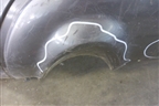 Бампер задний (под парктроник) для Nissan Murano (Z50) с 2002-2008г