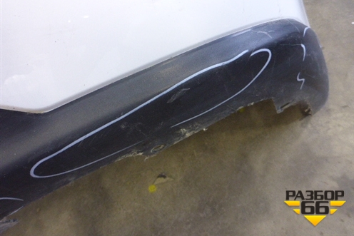 Бампер задний (под парктроник) (5215948100) для Lexus RX 300 c 2009-2015г (РХ)