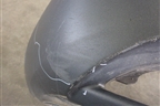 Бампер задний нижняя часть (до 2015г под парктроник) (71501T1GZZ00) для Honda CR-V(RM) с 2012г