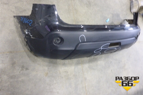 Бампер задний (85022JD00H) для Nissan Qashqai (J10E) с 2006-2013г (Кашкай)