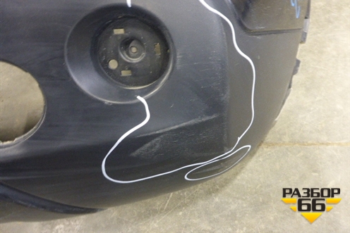 Бампер задний (85022JD00H) для Nissan Qashqai (J10E) с 2006-2013г (Кашкай)