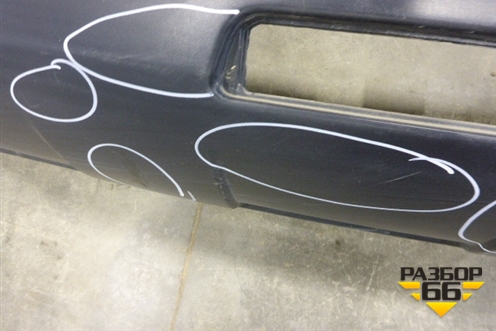 Бампер задний (85022JD00H) для Nissan Qashqai (J10E) с 2006-2013г (Кашкай)