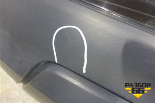 Бампер задний (85022JD00H) для Nissan Qashqai (J10E) с 2006-2013г (Кашкай)