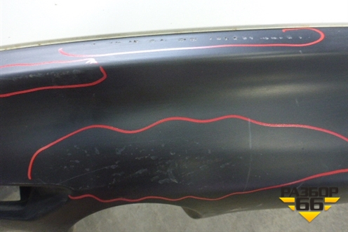 Бампер задний (под парктроник) для Infiniti Infiniti FX35/37/50 QX70 (S51) с 2008-2013г (ФХ)