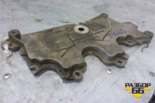 Крышка двигателя передняя (нижняя 1.6л K4MT) (8200382406) для Renault Scenic с 2003-2009г