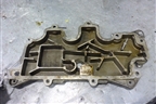 Крышка двигателя передняя (нижняя 1.6л K4MT) (8200382406) для Renault Scenic с 2003-2009г