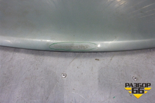 Накладка переднего бампера (верхняя) для Renault Scenic с 2003-2009г