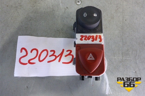 Модуль кнопок (8200109723) для Renault Scenic с 2003-2009г