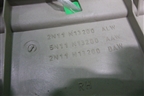 Накладка порога внутренняя правая (бежевая) (2N11N13200ALW) для Ford Fusion с 2002г