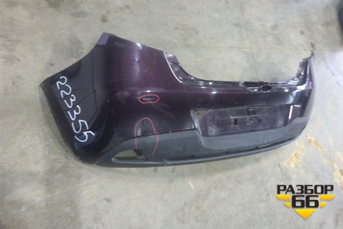 Бампер задний для Mazda Mazda 2 (DE) с 2007г