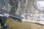 Порог со стойкой левый для BMW X5 Е53 с 1999-2007г
