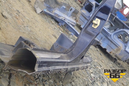 Порог со стойкой левый для Opel Astra G 1998-2005г