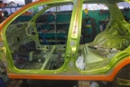 Порог со стойкой левый для Daewoo Matiz с 1998-2015г