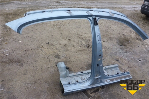 Порог со стойкой правый для Renault Megane 2 с 2002-2009г