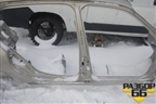 Порог со стойкой правый для Renault Clio с 1998-2002г