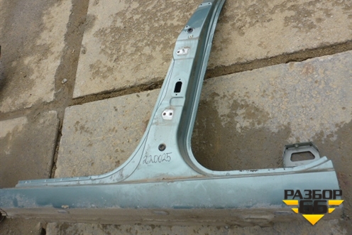 Порог со стойкой левый (минивэн) для Renault Scenic с 2003-2009г