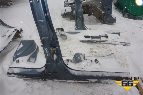 Порог со стойкой правый для Opel Astra G 1998-2005г