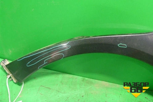 Накладка заднего крыла левого для Subaru Legacy Outback (BP9) с 2003-2009г