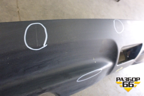 Юбка заднего бампера (до 2014г) (850B21KA1A) для Nissan Juke (F15) с 2011г