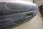 Бампер задний (85022JD00H) для Nissan Qashqai (J10E) с 2006-2013г