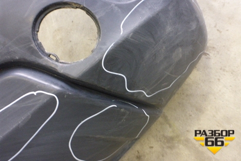 Бампер задний (85022JD00H) для Nissan Qashqai (J10E) с 2006-2013г